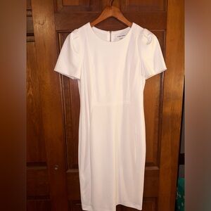 Calvin Klein Cream Dress size 10